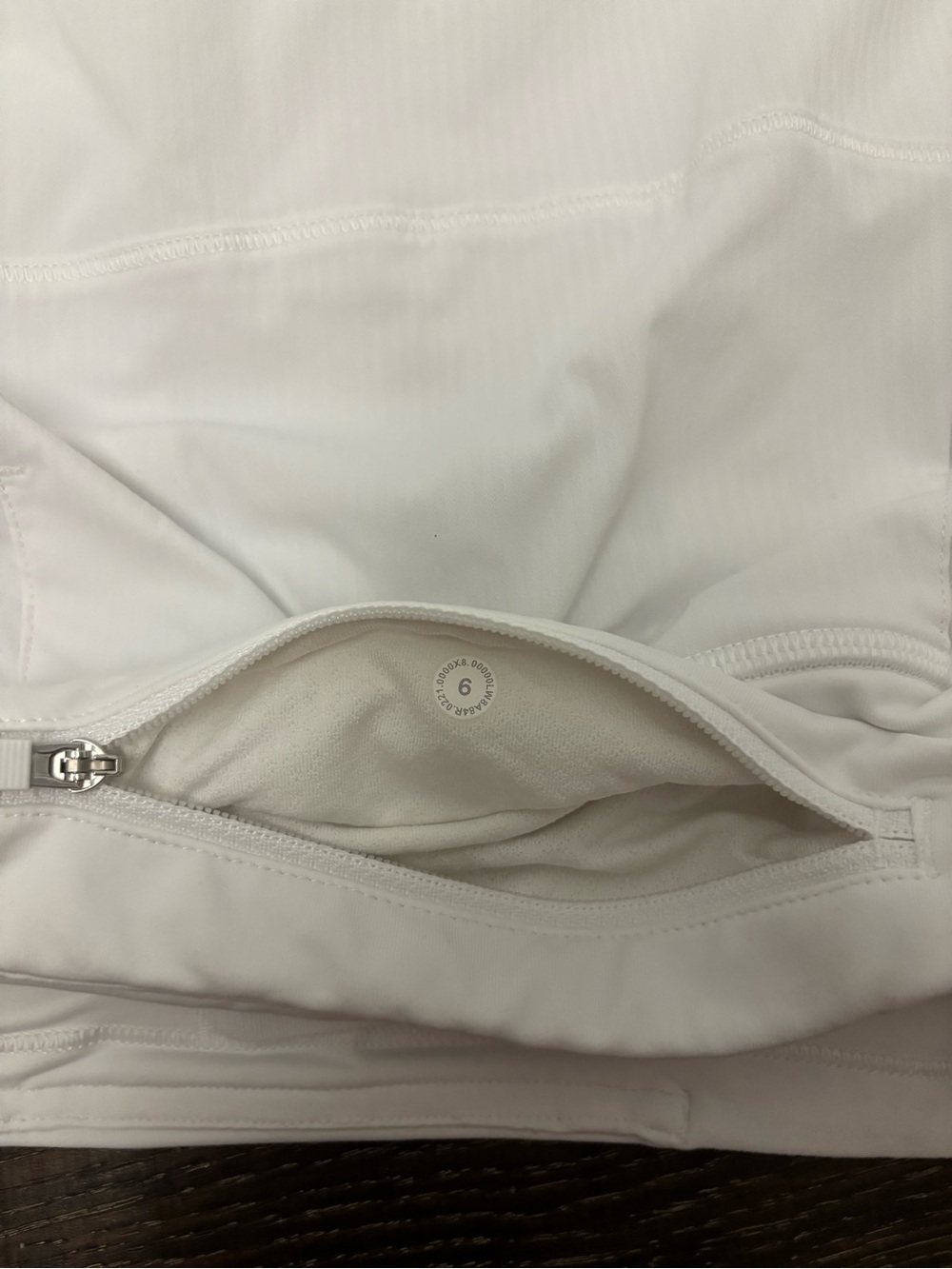 Lululemon Pace Rival Skirt White Size 6 - Picture 7 of 7